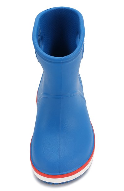 Резиновые сапоги CROCS синего цвета по цене 2900 руб., арт. 205827-4KD, фото 4 Резиновые сапоги CROCS, арт. 205827-4KD, фото 4