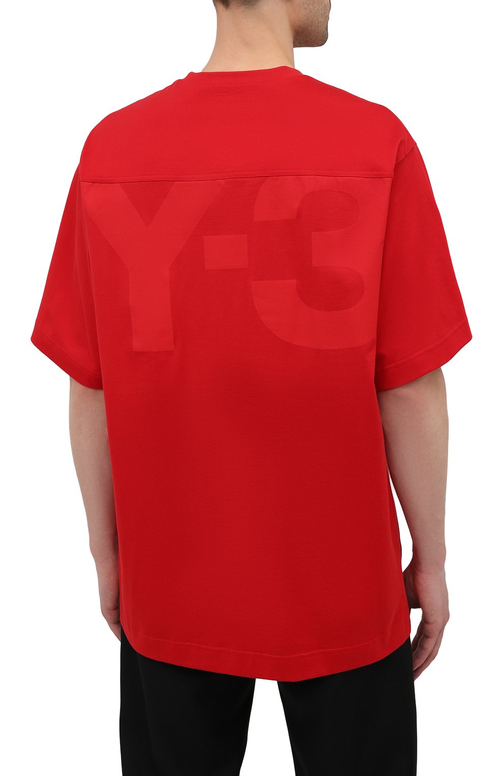 Хлопковая футболка Y-3, арт. GV4187/M, фото 4