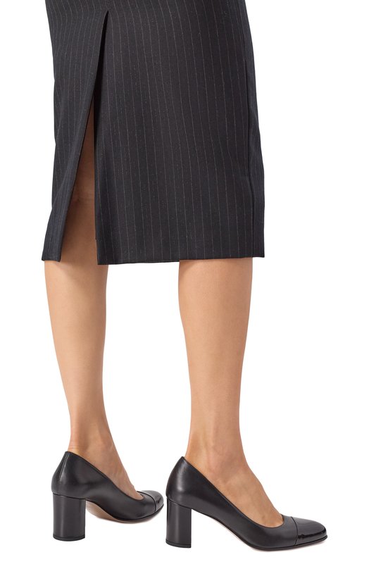 Кожаные туфли Kiton D60824K0519H02 Чёрный  D60824K0519H02 Фото 3