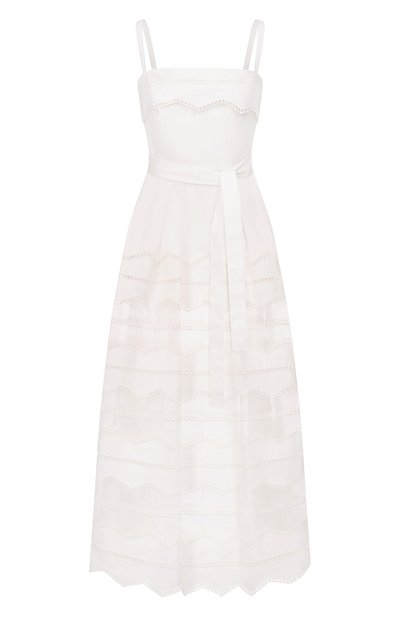 Женское платье из хлопка и шелка ELIE SAAB, арт. D1087NR26/CES01