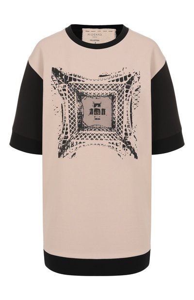 Женская хлопковая футболка MIDGARD PARIS, арт. TT7CN-OS-BJ