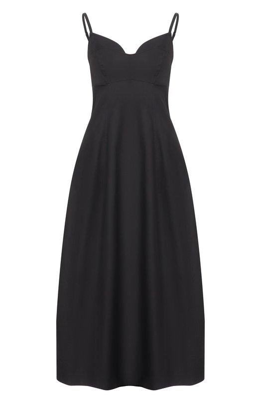 Хлопковое платье Co 4582LCSP-C0RE Чёрный 4582LCSP-C0RE