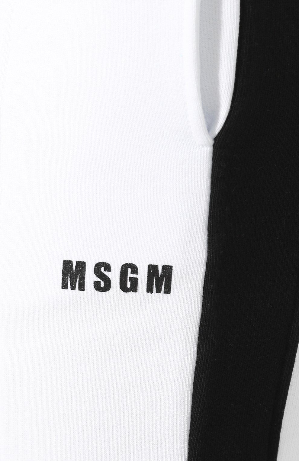 Джоггеры MSGM белого цвета по цене 17650 руб., арт. 2841MDP63 207299, фото 5 Джоггеры MSGM, арт. 2841MDP63 207299, фото 5
