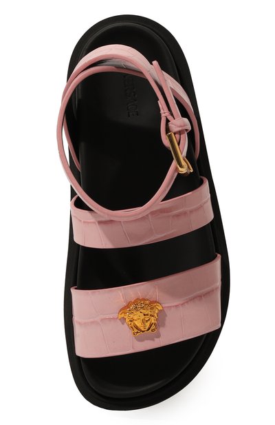 Кожаные сандалии VERSACE, арт. 1011156/1A09141/34-40, фото 4