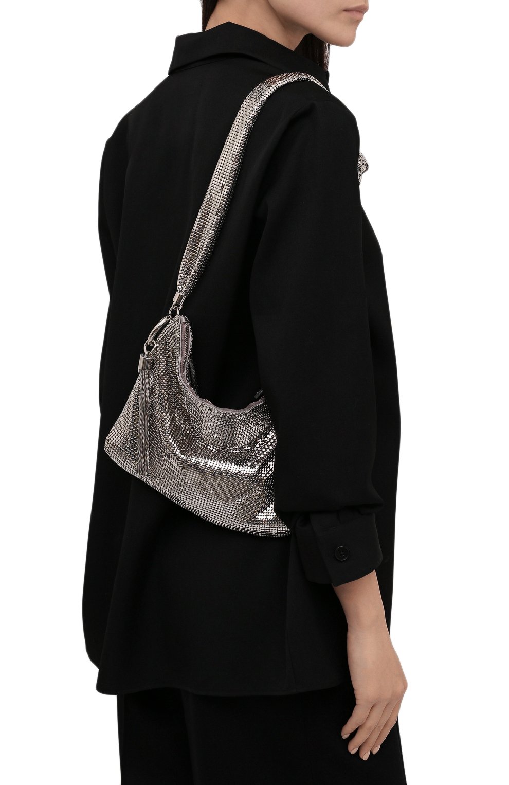 Сумка callie JIMMY CHOO, арт. CALLIE SH0ULDER/JFE, фото 5