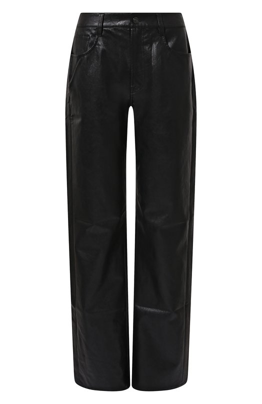 Брюки из экокожи 7 For All Mankind JSSTE130BL Чёрный JSSTE130BL