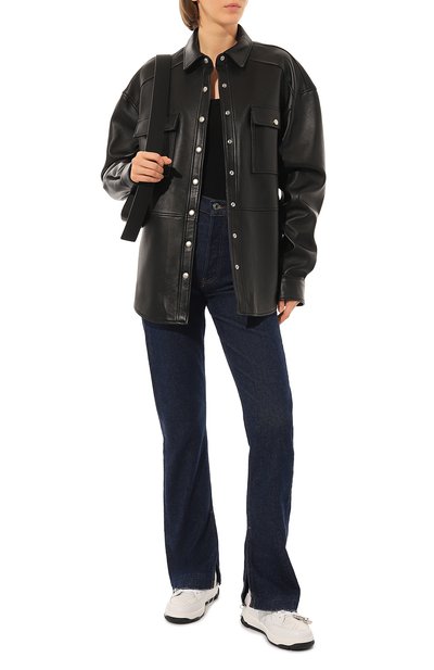 Кожаные кеды GCDS, арт. CC94U460084, фото 2