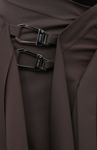 Шерстяная юбка THE ATTICO, арт. 213WCS61/W027, фото 5