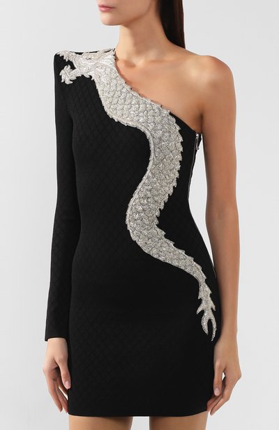 Платье из вискозы BALMAIN, арт. SF16765/K453, фото 3
