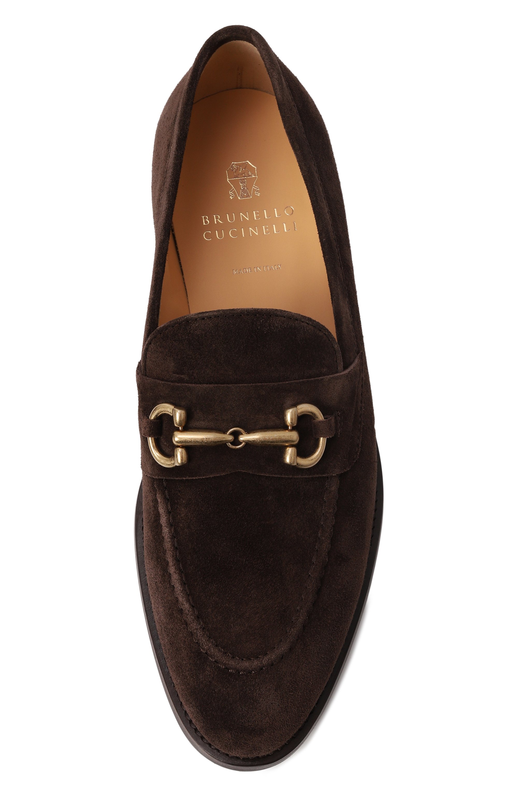 Замшевые лоферы BRUNELLO CUCINELLI, арт. MZUPEAU714, фото 6