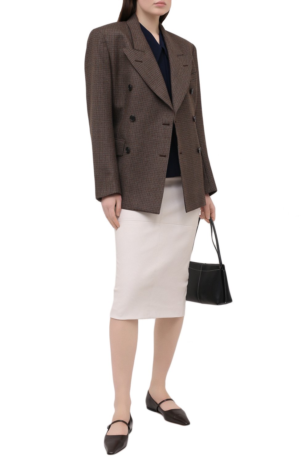 Кожаная юбка BRUNELLO CUCINELLI, арт. M0V32G2968, фото 2