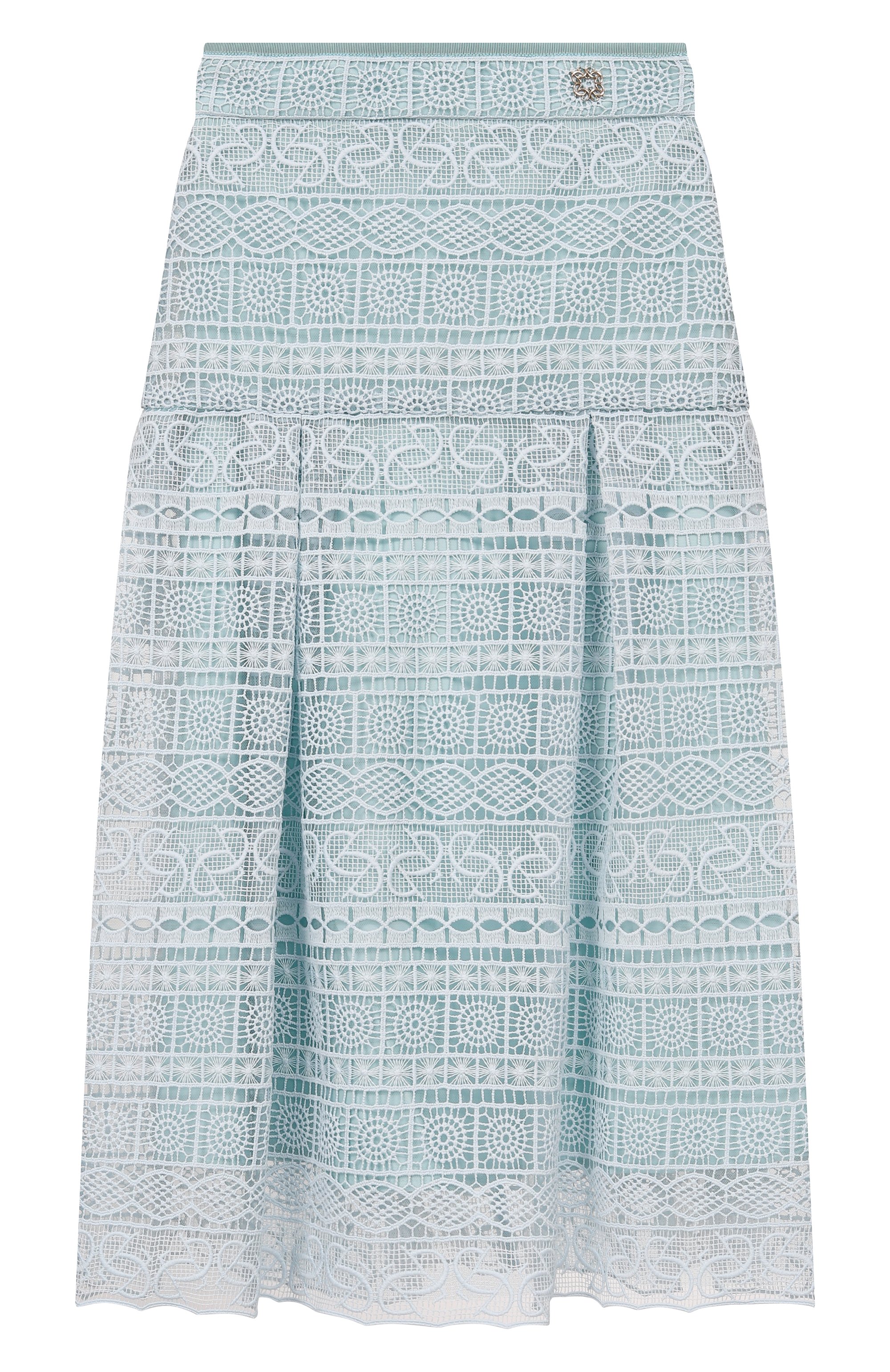 Хлопковая юбка ELIE SAAB JUNIOR, арт. EFG0037 MX/TS1124, фото 1