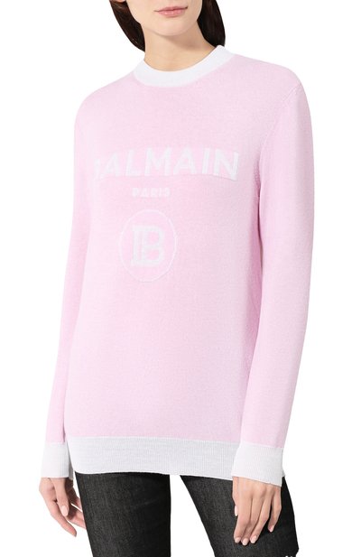 Пуловер из смеси шерсти и кашемира BALMAIN, арт. SF23110/K495, фото 3