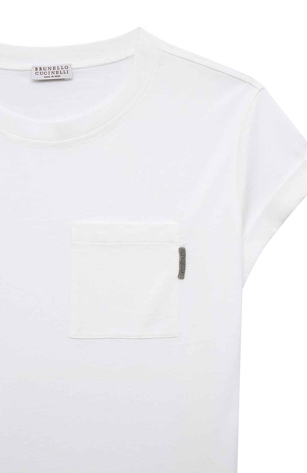 Хлопковая футболка BRUNELLO CUCINELLI, арт. B0A45T047C, фото 3