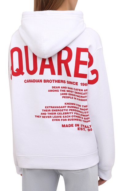 Хлопковое худи DSQUARED2, арт. S75GU0374/S25042, фото 4