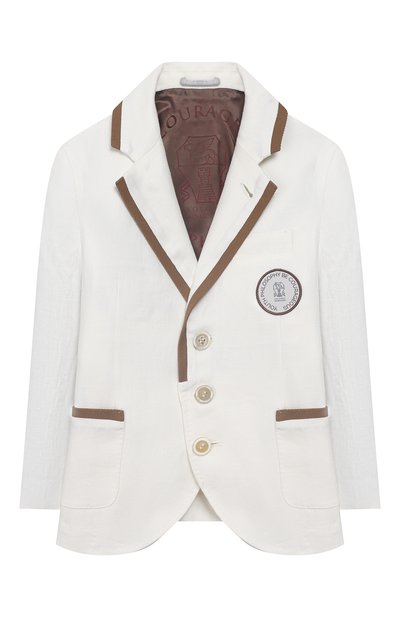 Льняной пиджак BRUNELLO CUCINELLI, арт. BD418K700C, фото 1