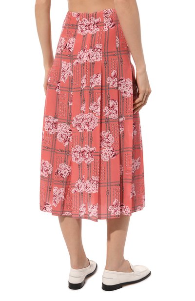 Шелковая юбка GUCCI, арт. 409370 ZAGVZ, фото 4