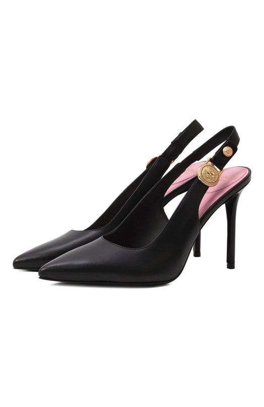 Кожаные туфли Eva 95 Balmain DN1UK047/LVIT Чёрный DN1UK047/LVIT