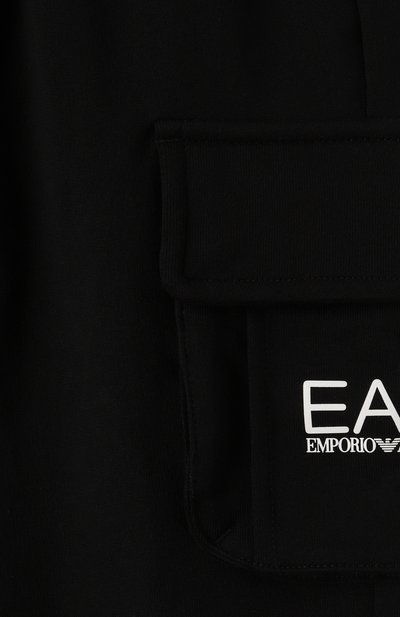 Хлопковые джоггеры EA7, арт. 7B000028/AF10380, фото 3