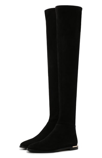 Замшевые ботфорты palina JIMMY CHOO, арт. PALINA FLAT/SSU, фото 1