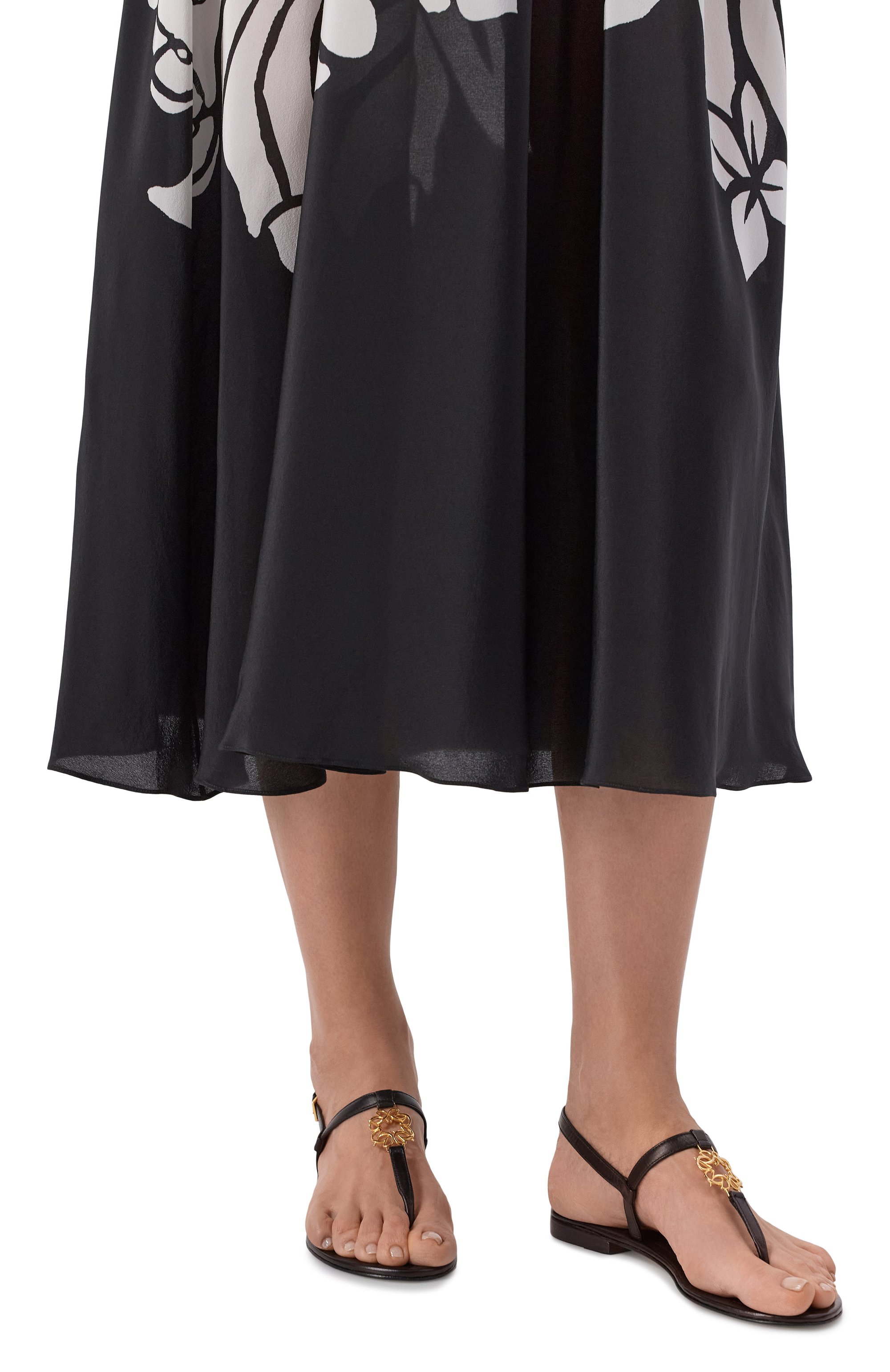 Кожаные сандалии ELIE SAAB, арт. B0015/NL001, фото 2