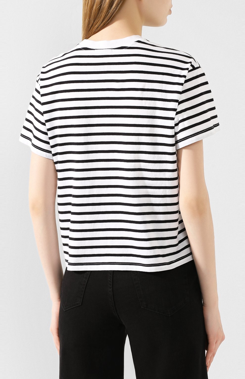 Хлопковая футболка ATM ANTHONY THOMAS MELILLO, арт. AW1321-GAB4, фото 4