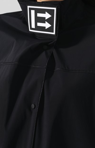Куртка с воротником-стойкой OFF-WHITE черно-белого цвета по цене 78950 руб., арт. 0WEA156R19A390621001, фото 5 Куртка с воротником-стойкой OFF-WHITE, арт. 0WEA156R19A390621001, фото 5