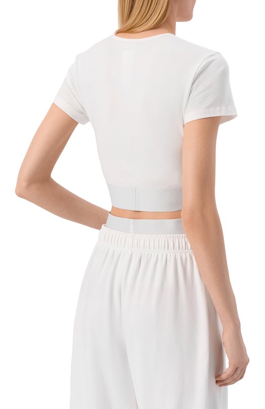 Хлопковый топ Diesel A14593/0HMAU Белый  A14593/0HMAU Фото 4