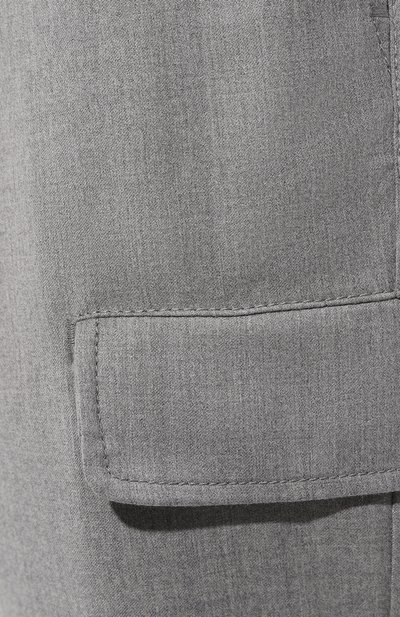 Шерстяные брюки-карго ZILLI, арт. CP601AM0215VZS000, фото 5