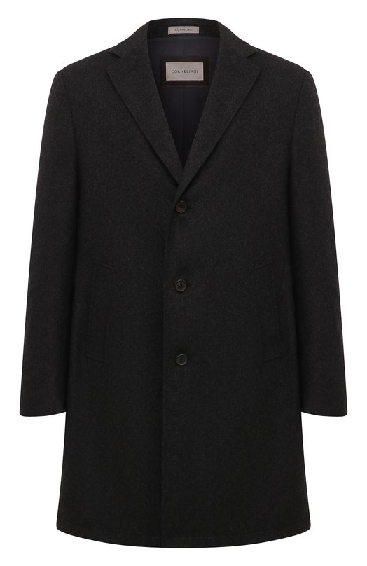 Пальто из шерсти и кашемира Corneliani 941500-9412318 Серый 941500-9412318