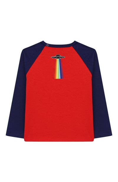 Хлопковый лонгслив с принтом GUCCI, арт. 512833/X9U00, фото 2