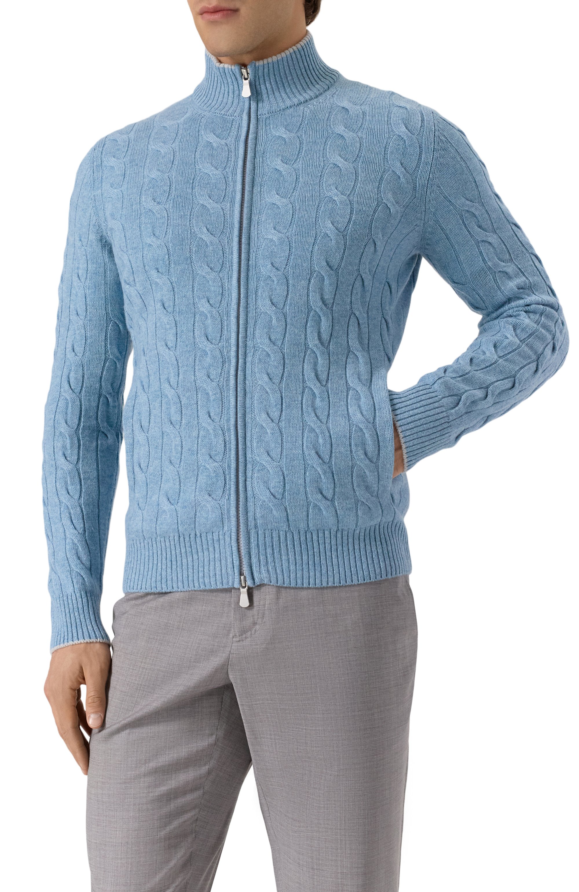 Кардиган из шерсти и кашемира GRAN SASSO, арт. 23161/19672, фото 3