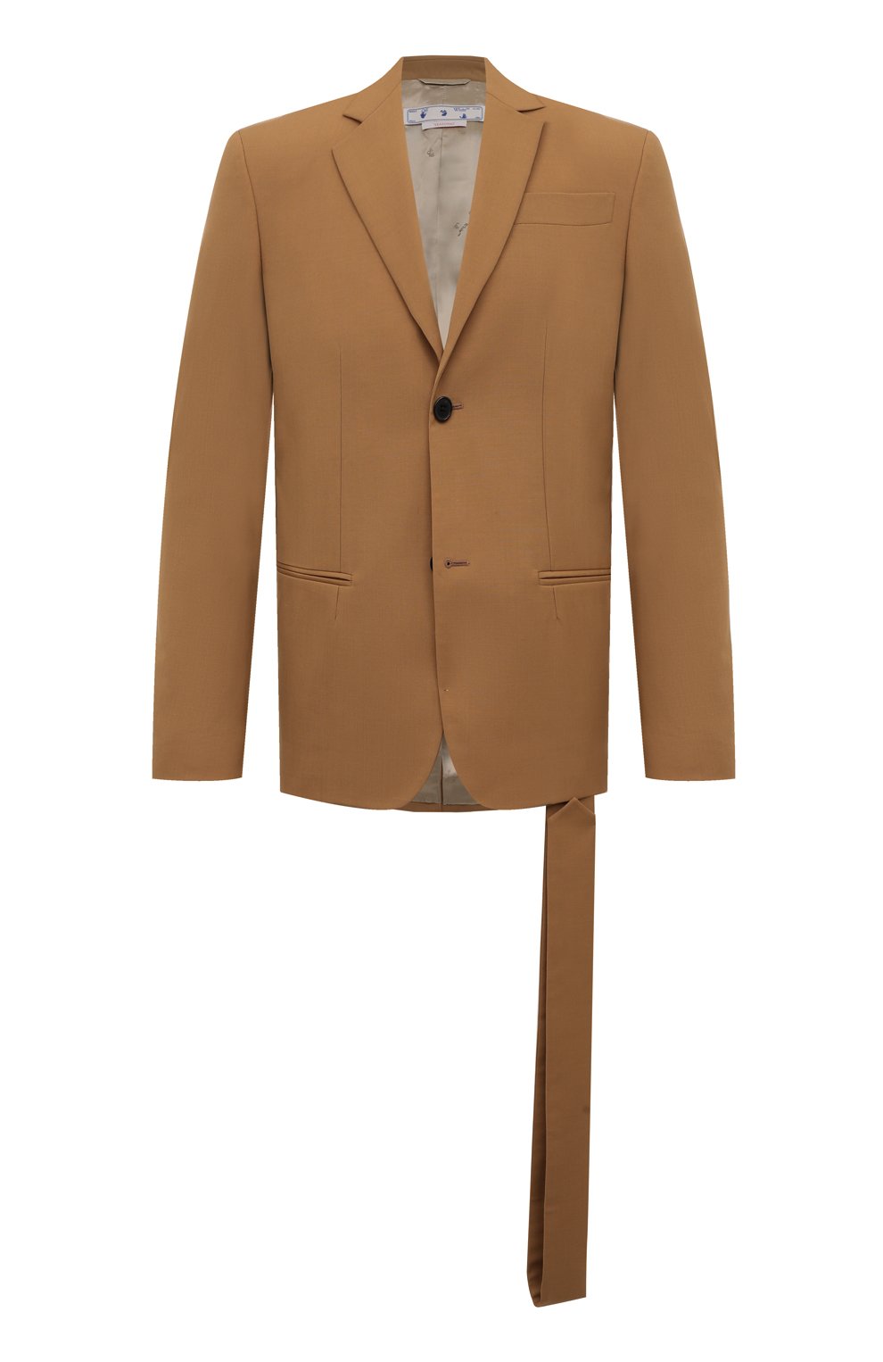 Однобортный пиджак OFF-WHITE, арт. 0MEN045S22FAB002, фото 1