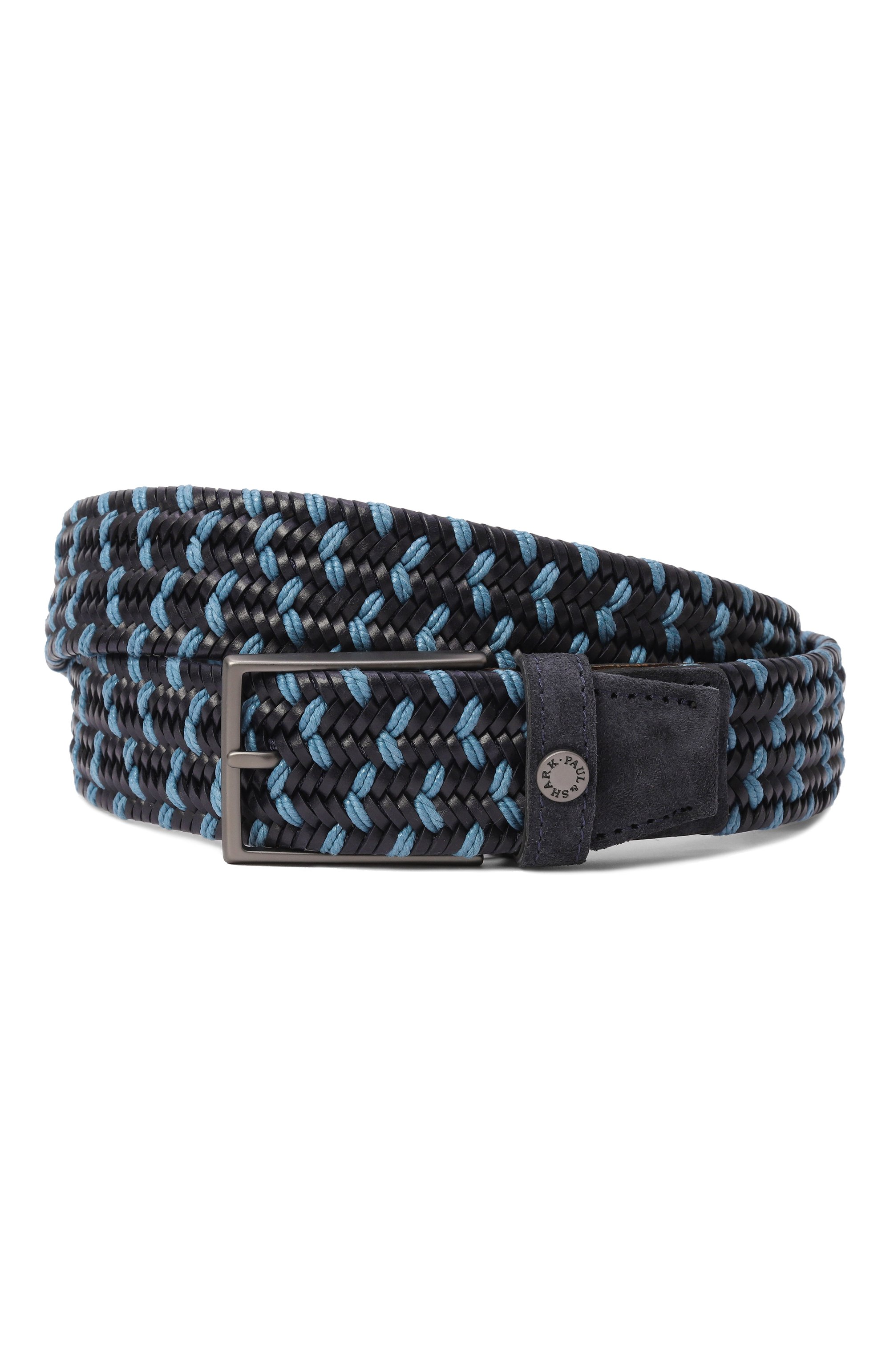 Ремень PAUL&SHARK темно-синего цвета по цене 26250 руб., арт. 25416002, фото 1 Ремень PAUL&SHARK, арт. 25416002, фото 1