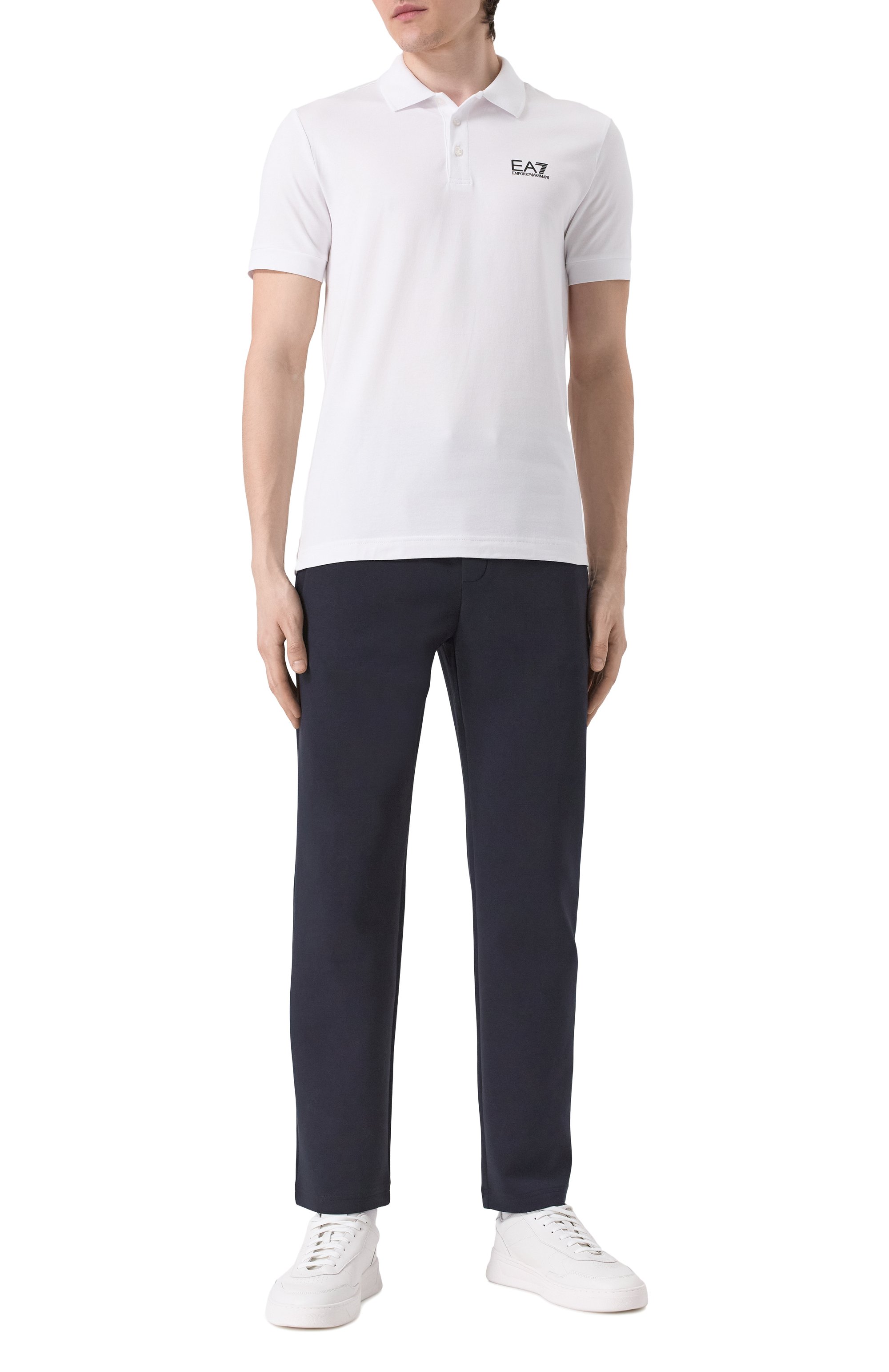 Хлопковые брюки EMPORIO ARMANI, арт. 8N1PD8/1JHSZ, фото 2