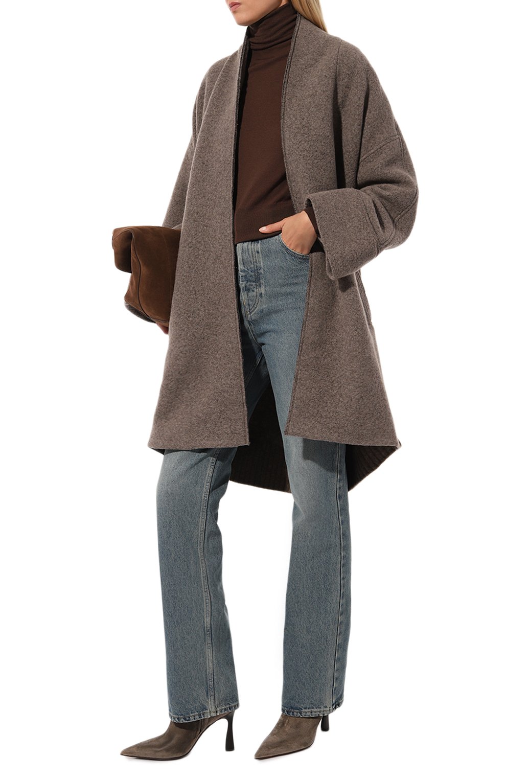 Шерстяное пальто ISABEL BENENATO, арт. DW35F24, фото 2