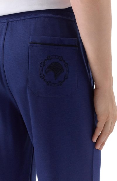 Шерстяные брюки STEFANO RICCI темно-синего цвета по цене 225000 руб., арт. K909049P3D/T25302/66-68, фото 5 Шерстяные брюки STEFANO RICCI, арт. K909049P3D/T25302/66-68, фото 5