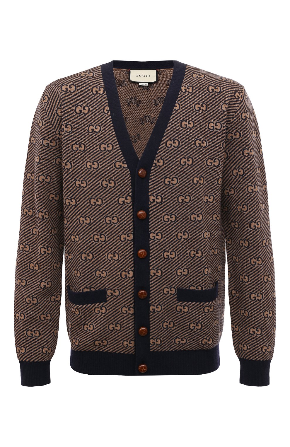 Кардиган из шерсти и кашемира GUCCI, арт. 630412 XKBFZ, фото 1