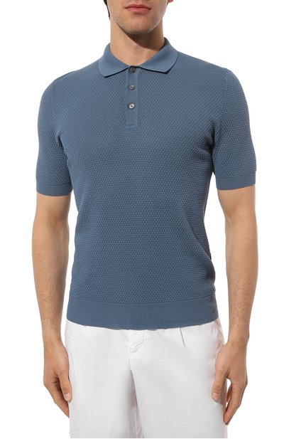 Хлопковое поло GRAN SASSO, арт. 57113/20620, фото 3