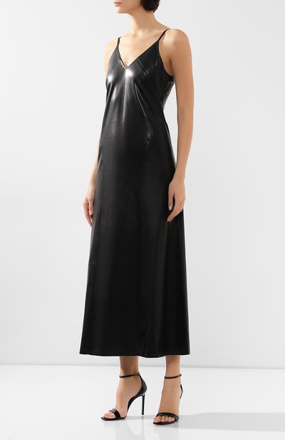 Платье NANUSHKA, арт. ANIRA_BLACK_VEGAN LEATHER, фото 3