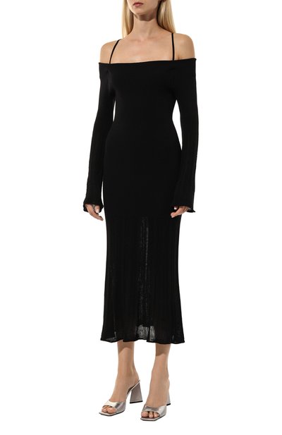 Платье из шелка и вискозы FREEAGE, арт. S23.DR054.6077.900, фото 3