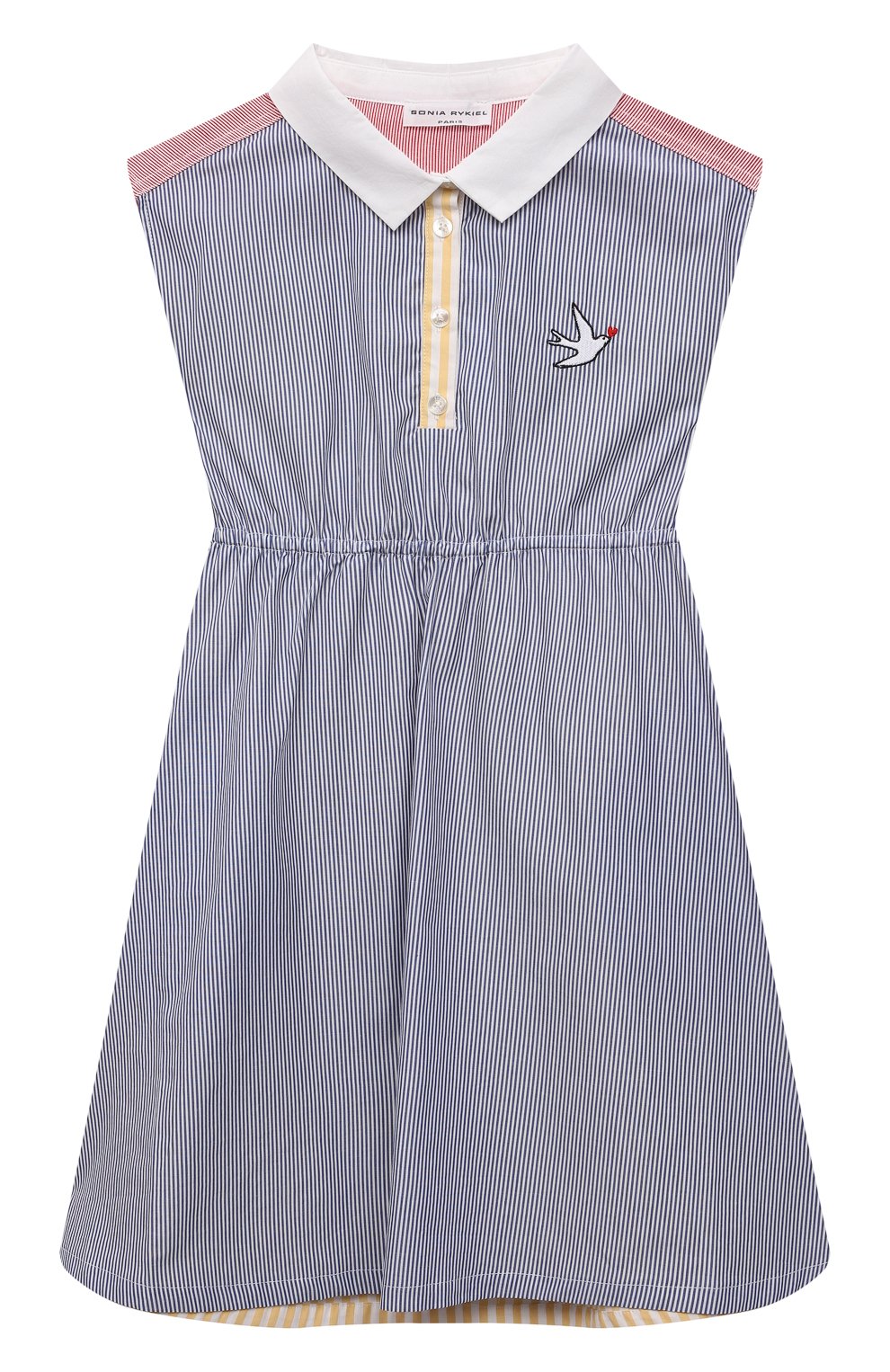 Хлопковое платье SONIA RYKIEL ENFANT, арт. 21S1DR02, фото 1