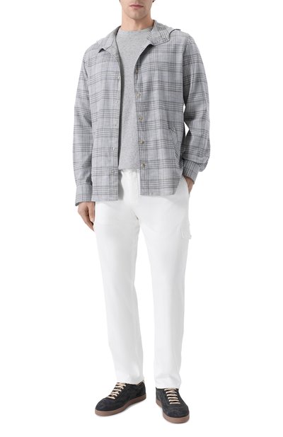 Рубашка из шерсти и шелка KITON, арт. UMCMARK0617E20_, фото 2