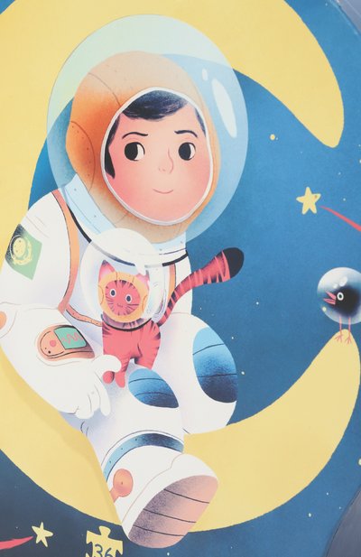 Пазл астронавт на луне DJECO, арт. DJ07301, фото 3