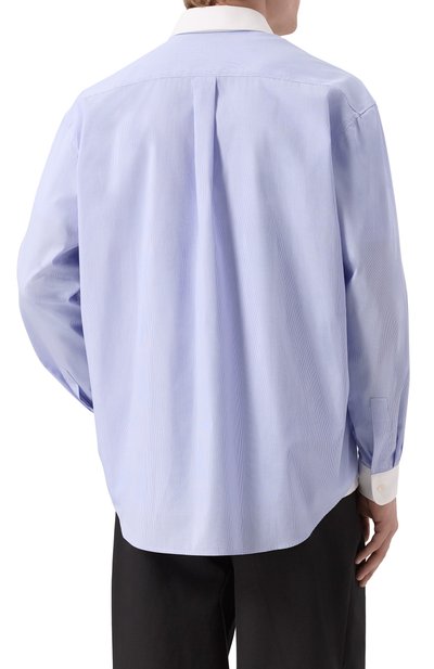 Хлопковая рубашка sporty & rich x le bristol paris SPORTY AND RICH, арт. SI019517654ST41, фото 4