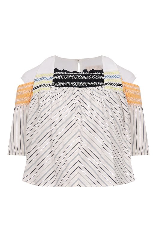 

Хлопковый топ Peter Pilotto, Белый