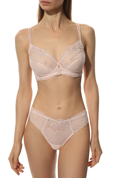 Трусы-стринги LISE CHARMEL светло-розового цвета по цене 15280 руб., арт. ACH0021, фото 2 Трусы-стринги LISE CHARMEL, арт. ACH0021, фото 2