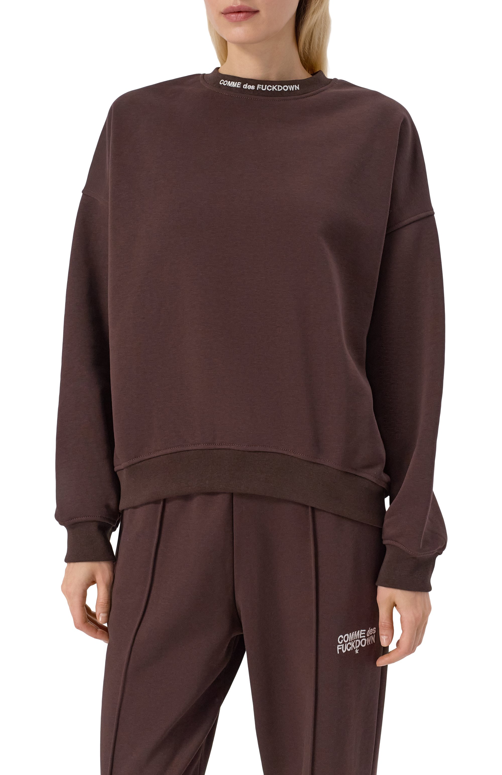 Хлопковый свитшот COMME DES FUCKDOWN, арт. CFABW01370, фото 3