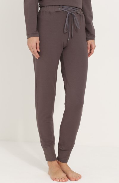 Хлопковые джоггеры со шнуровкой ZIMMERLI, арт. 5139-39020, фото 3