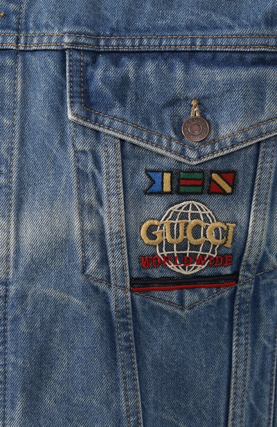 Джинсовая куртка GUCCI, арт. 594850/XDAX0, фото 5